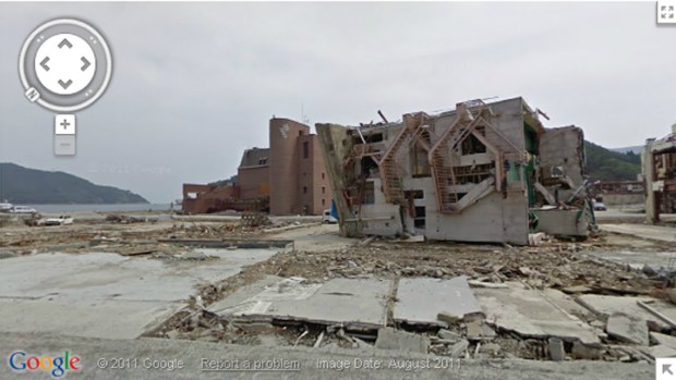 Google Street View Covers Japanese Tsunami