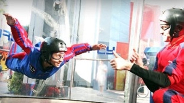 Skydiving Without Leaving the Ground