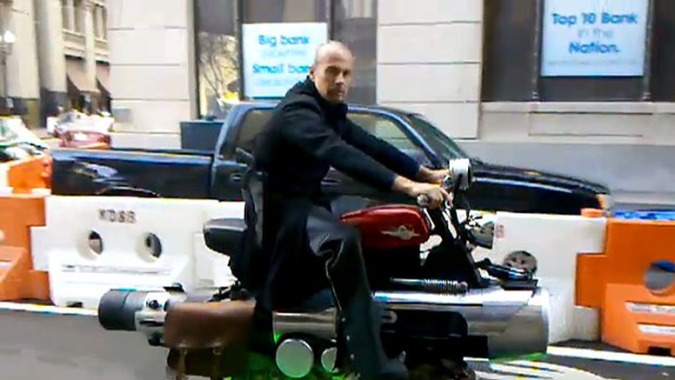 Set Footage From Joseph Gordon-Levitt's "Looper"