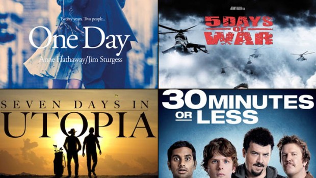 New on Home Video: "One Day", "5 Days of War", "7 Days in Utopia", "30 Minutes or Less" & More