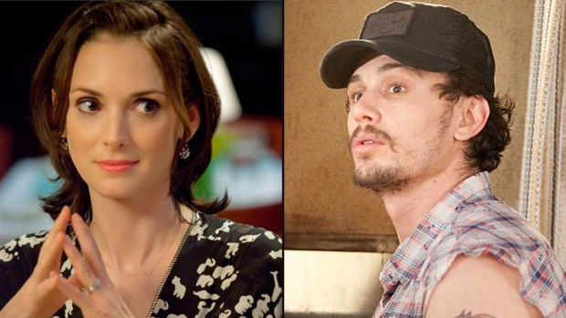 James Franco and Winona Ryder Will Give Each Other "The Stare"