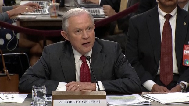 Sessions Gets Heated in Exchange With Oregon Senator