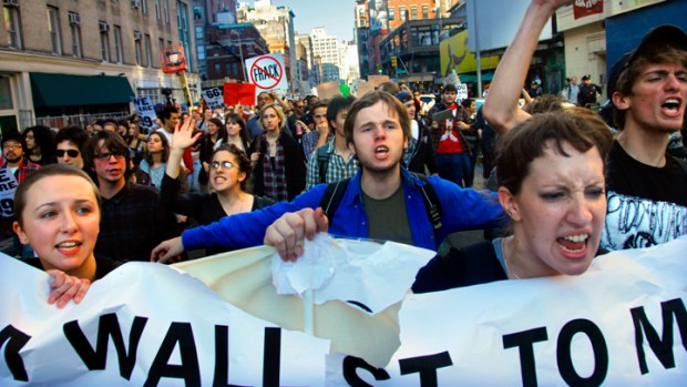 Steve Jobs Okay With Wall Street Protesters