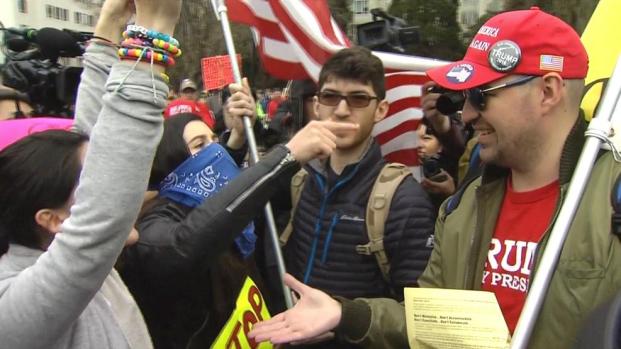 California police seek more suspects after violent rallies California police seek more suspects after violent rallies