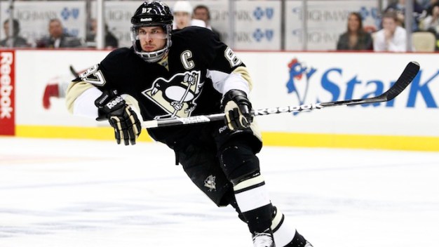 Crosby Leads Penguins to Win Over Senators, 4-3