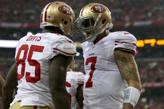 Loss of Crabtree Will Force Kaepernick to Grow
