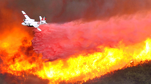 Dramatic Photos: Santa Barbara Firestorm