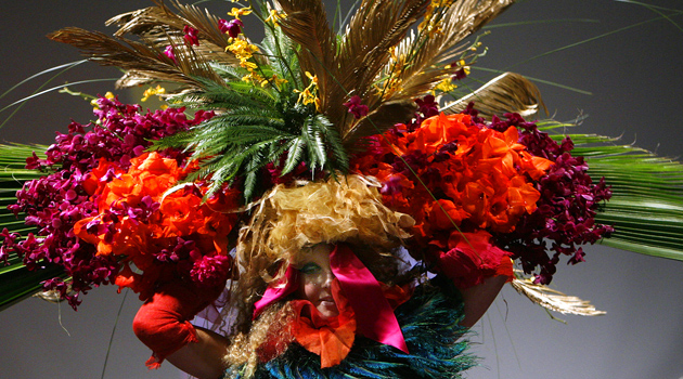 Tulips & Pansies: A Headdress Affair
