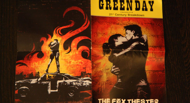 Green Day Schwag