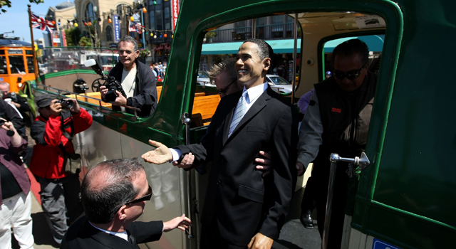 President Obama Waxes San Francisco