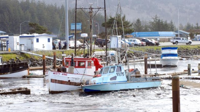 Images: Crescent City Harbor Damage