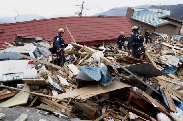SJ Rescue Dog Uses Tools Japan
