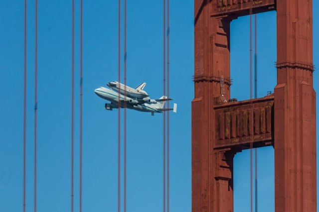 Photos: Endeavour's Bay Area Flyover