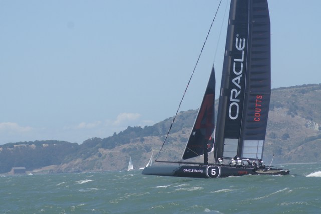 Oracle Racing Hits the Water
