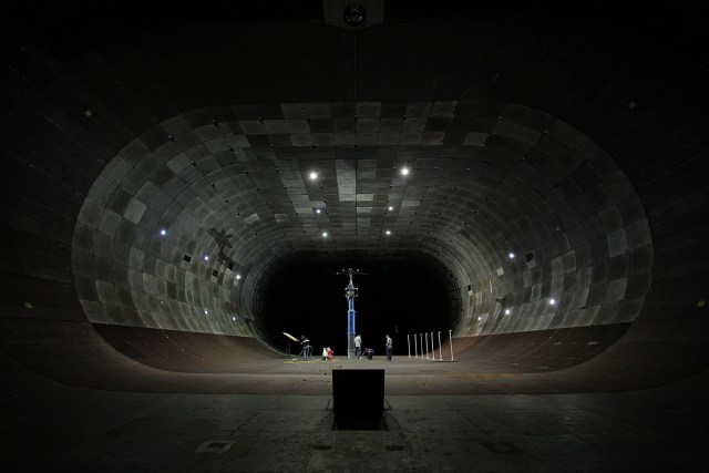 Future Airplane 'AMELIA' Tested in Air Force Wind Tunnel
