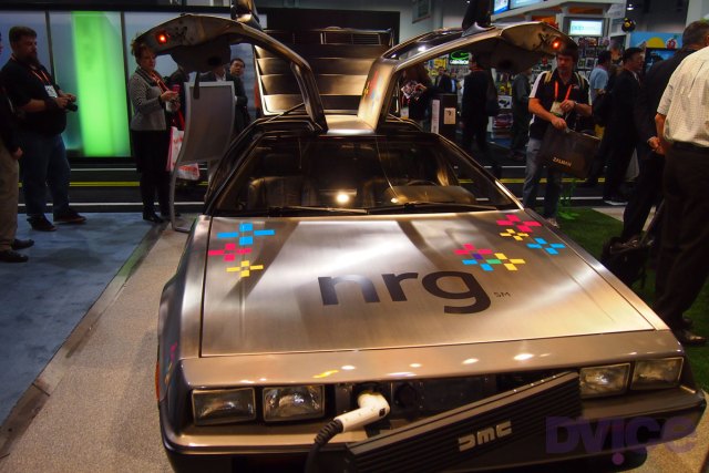 Images of the Electric Delorean at CES 2012