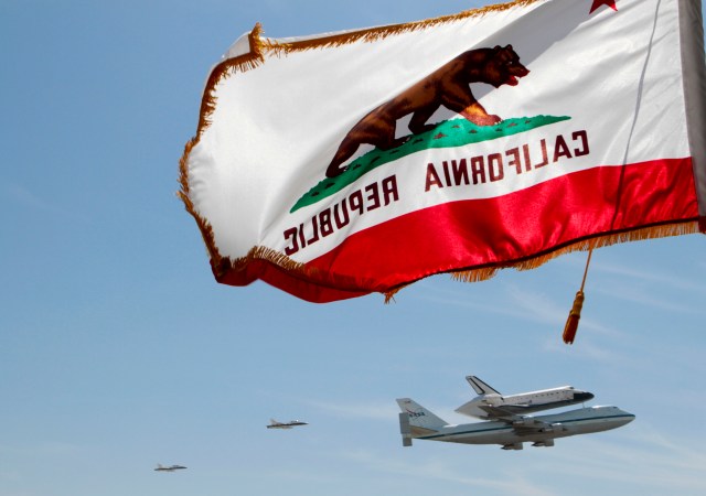 Space Shuttle Endeavour's Historic Landing at LAX