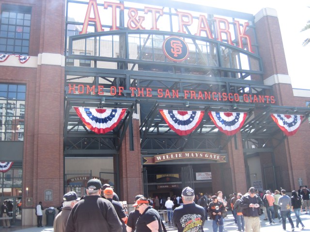 Opening Weekend at AT&T Park