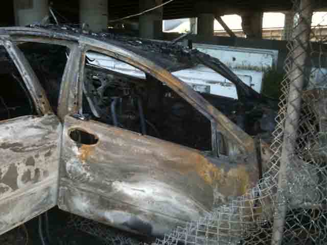Cab Crashes, Catches Fire in San Francisco