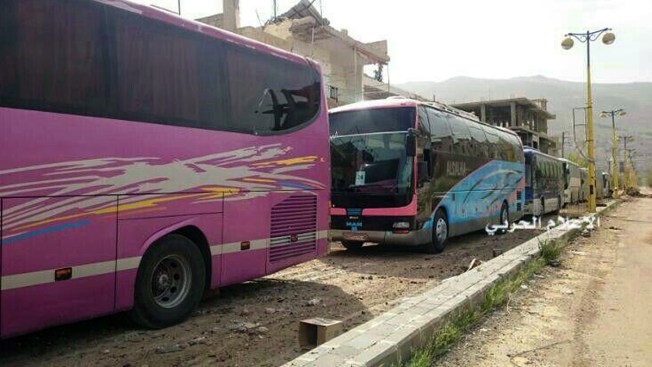 Explosion hit a convoy near Aleppo Explosion hit a convoy near Aleppo