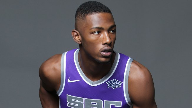 Kings rookie F Giles (knee) out until at least January