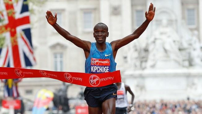 Nike Runner Narrowly Misses Shattering Two Hour Marathon Record