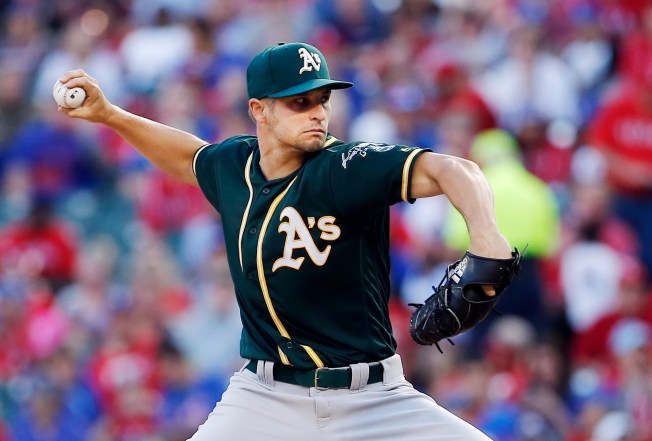 Athletics' Graveman loses no-hit bid in 7th vs Rangers Athletics' Graveman loses no-hit bid in 7th vs Rangers