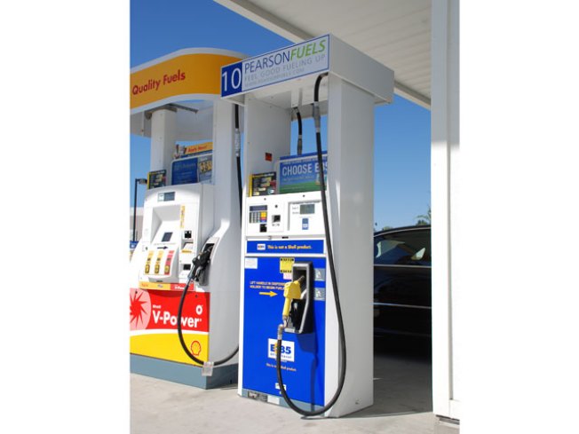 Is there an app to locate E85 flex fuel gas stations?