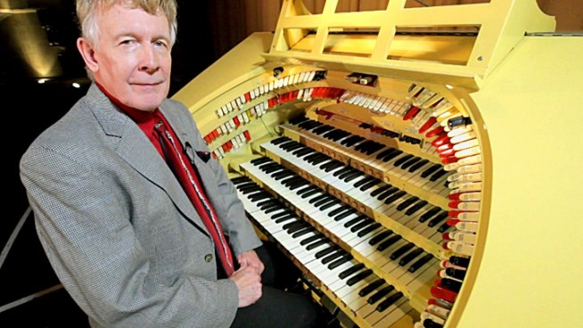 After playing for more than 30 years at San Francisco's famed Castro Theatre, organist David Hegarty still loves his job -- almost as much as the Wurlitzer organ he plays.