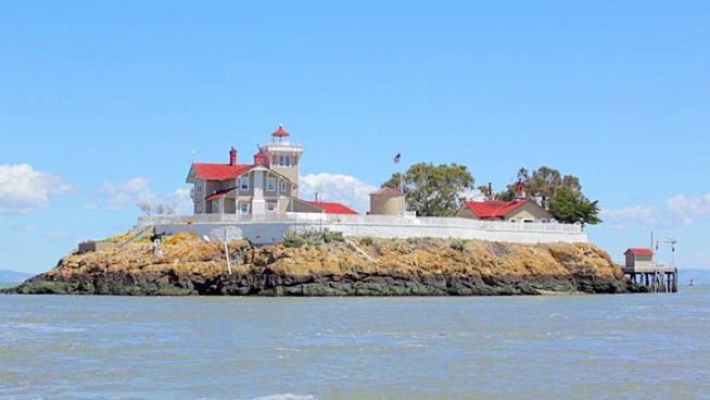 It's not every day you get a chance to work a 15-minute boat ride away from civilization.