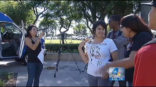 The Cal State Board of Trustees has put off a scheduled vote on undergraduate tuition increases. The item on Tuesday's agenda had prompted students to organize a protest, and the tabling of the discussion came with Gov. Jerry Brown in attendance. Lolita Lopez reports from Long Beach for the NBC4 News at 5 p.m. on Nov. 13, 2012.