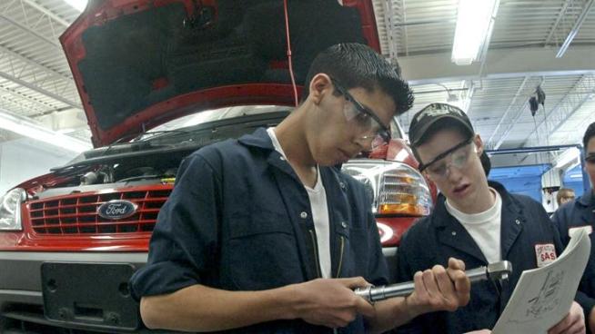 NBC Bay Area Editorial applauding the plan to lower the drop out rate by introducing vocational training in California high schools.