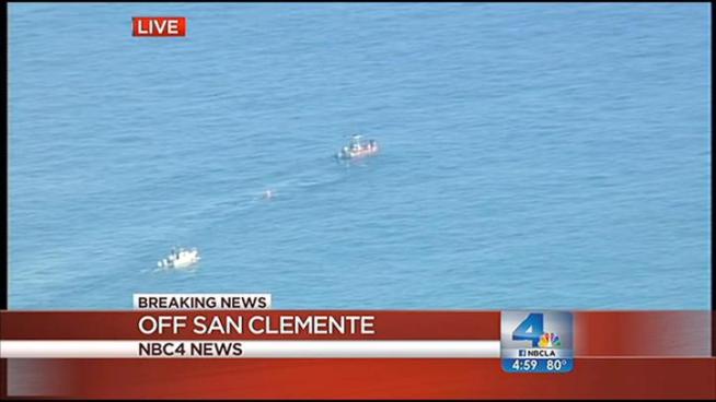 The third whale several weeks was trapped in fishing gear off the coast of Orange County Tuesday, April 17. Peter Wallerstein, director of Marine Animal Rescue, says this is more common than people realize. Vikki Vargas reports from Laguna Beach for the NBC4 News at 5 and 6 p.m.