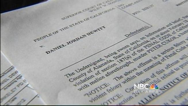 According to the probable cause statement written by Berkeley Police officer David Marble, Dewitt told Cukor that he was a psychic and he was at Cukor's home to find a woman named Zoey. According to Dewitt's father Al Dewitt, Zoey is a fictitious woman Dewitt made up in his mind. To Dewitt, Zoey is a Cirque du Solei character who drives a Lamborghini and she has been in his imagination for about a year.