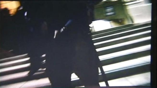 The clip includes audio of police informing Occupiers that they are illegally gathered.