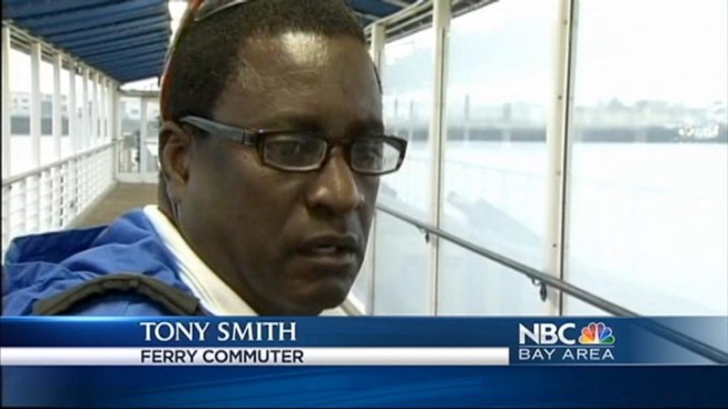The Bay Area's newest ferry service carries commuters between the East Bay and the Peninsula. It opened Monday.
