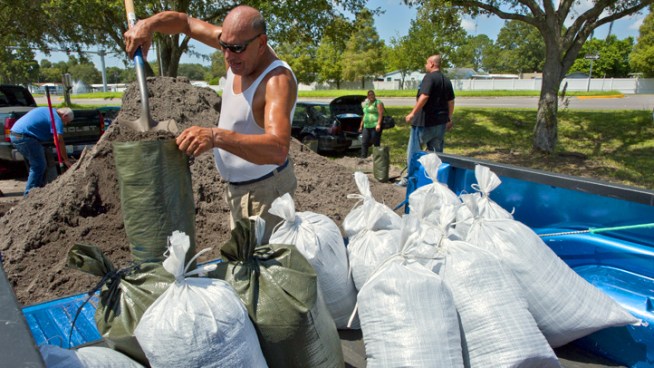 Sandbags are being given out for free in San Anselmo on Tuesday. That's because there is a big storm ahead. Monte Francis reports.
