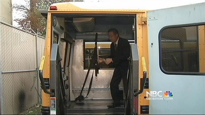 A Bay Area school bus driver is being called a hero tonight after she saved the life a special needs child from a bus that was on fire.. NBC Bay Area's George Kiriyama has the story.
