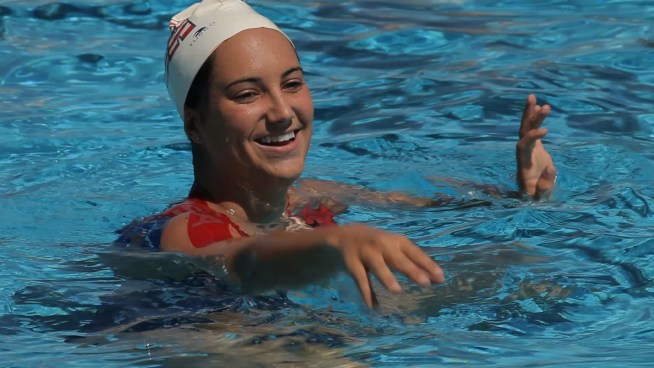 Sibling rivalry is redefined by Maggie and Jessica Steffens, sisters who are both competing for Olympic gold in London. 