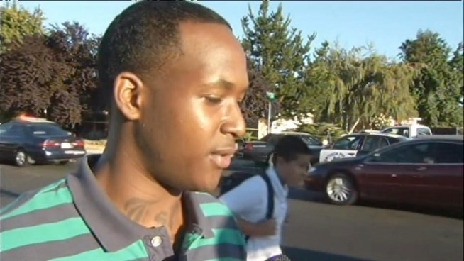 Antioch police fatally shot a man on the roof top of a home, after they initially responded to a domestic violence report. Christie Smith speaks to two brothers who live in the home where the shooting took place.