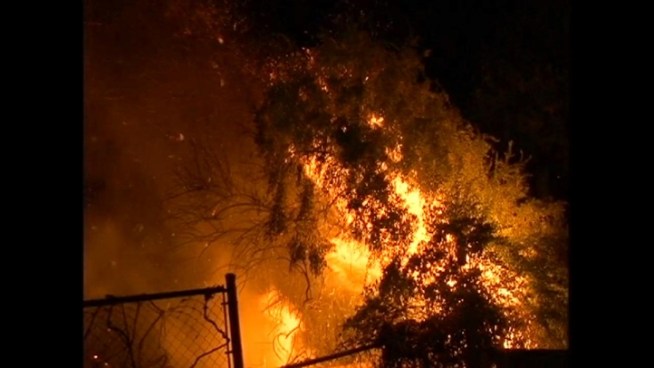 Contra Costa County firefighters battled three suspicious fires in less than an hour in Antioch, in what investigators are now saying were probably set by at least one arsonist. Here is raw video of a 99 Cent store on fire.
