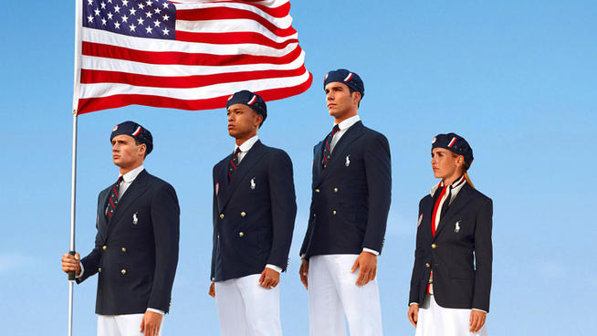 Critics say Team USA tarnished its brand by outsourcing items that could have been made here. Phil Rogers reports.