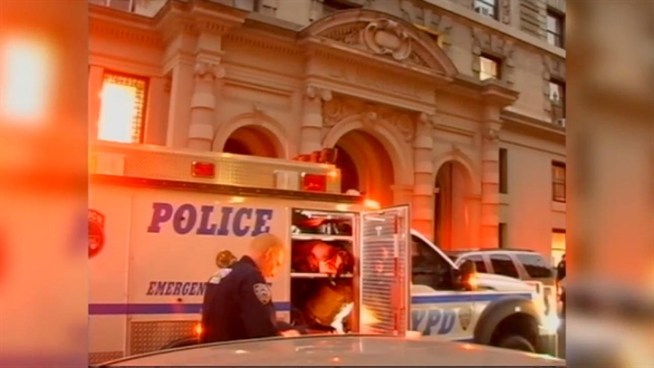 An Upper West Side nanny stabbed a 2-year-old boy and 6-year-old girl to death inside their apartment Thursday afternoon before cutting her own throat, police said. Gus Rosendale has more.