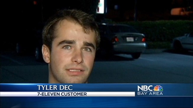 An employee at a Milpitas 7-11 store was shot dead early Saturday morning, according to police.