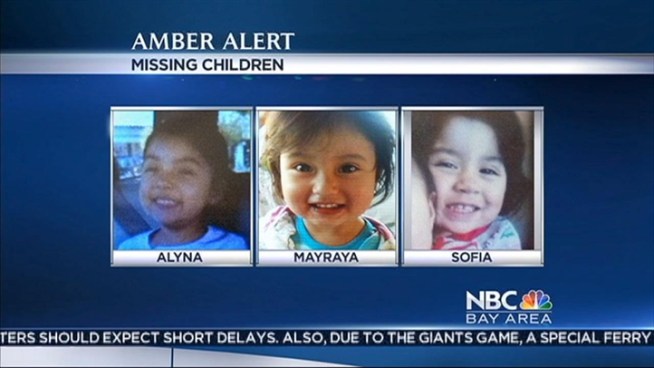 The California Highway Patrol said Alyna, 7, Maraya, 6, and Sofia Rojo, 3, were taken Thursday just after 2 p.m. The suspect is 25-year-old Jose Albert Rjo Bojorquez. He was possibly driving a 2005 black Chevrolet Tahoe with the California license plate 6 T X A 2 5 3.