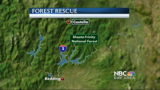 A man who was injured hiking with a friend, found himself having to rescue the rescuers who came to help him.