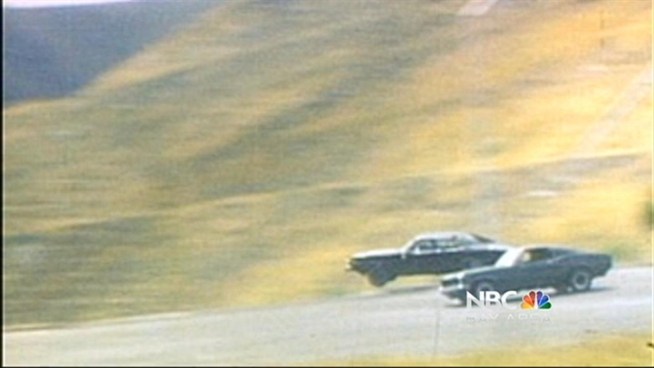 Its difficult to drive over one of San Franciscos famous hills, without pondering the notion of punching the gas and getting a little air  ala the 1968 film Bullitt. The vision of Steve McQueen tearing across San Franciscos neighborhoods in a green Mustang is legendary.At the time, Tony Piazza was a San Francisco Police officer who, according to his son, worked as a liason between San Francisco and the films production company.