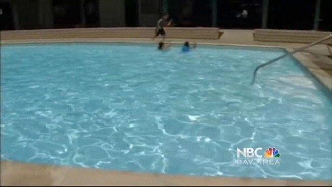 After seven o clock Monday night, police got a frantic 9-1-1 call from a father who said his eight-year old son was unconscious by a pool.The parents told firefighters they d only taken their eyes off their son for a minute or two when someone realized he was not breathing, floating in the pool at the Westwind Apartment Complex in San Jose.