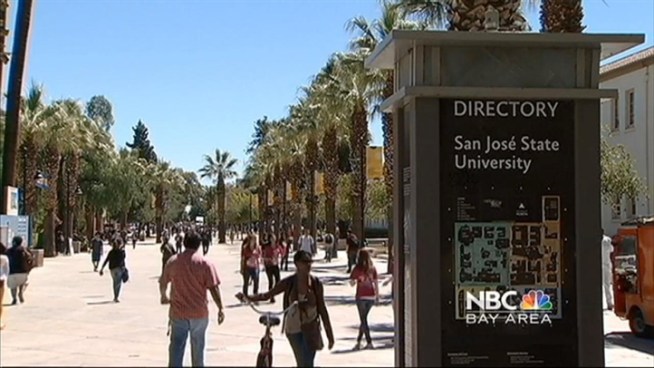 Theyre scrambling to add new classes and forced to pick up part-time jobs  this is what some students at San Jose State University are experiencing after the state cut tens of millions of dollars in funding for California State University schools. But its not state leaders theyre mad at, at this campus, anger is growing toward the university president, Mohammad Qayoumi.