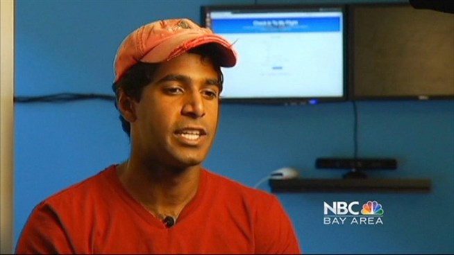 Shut down the website   or we ll sue. That s the message a recent Stanford grad says he got from Southwest Airlines in a cease-and-desist letter Thursday in an email. What s the issue? Southwest wants to shut down a website project that 25-year-old Nikil Viswanathan says he spent just 45-minutes creating back in January.  The site  automatically checked him into Southwest flights, so he wouldn t have the last pick of seats.